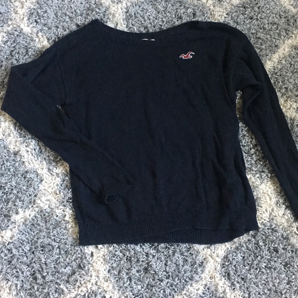 Black hollister sweater!